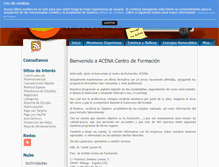 Tablet Screenshot of acena.net